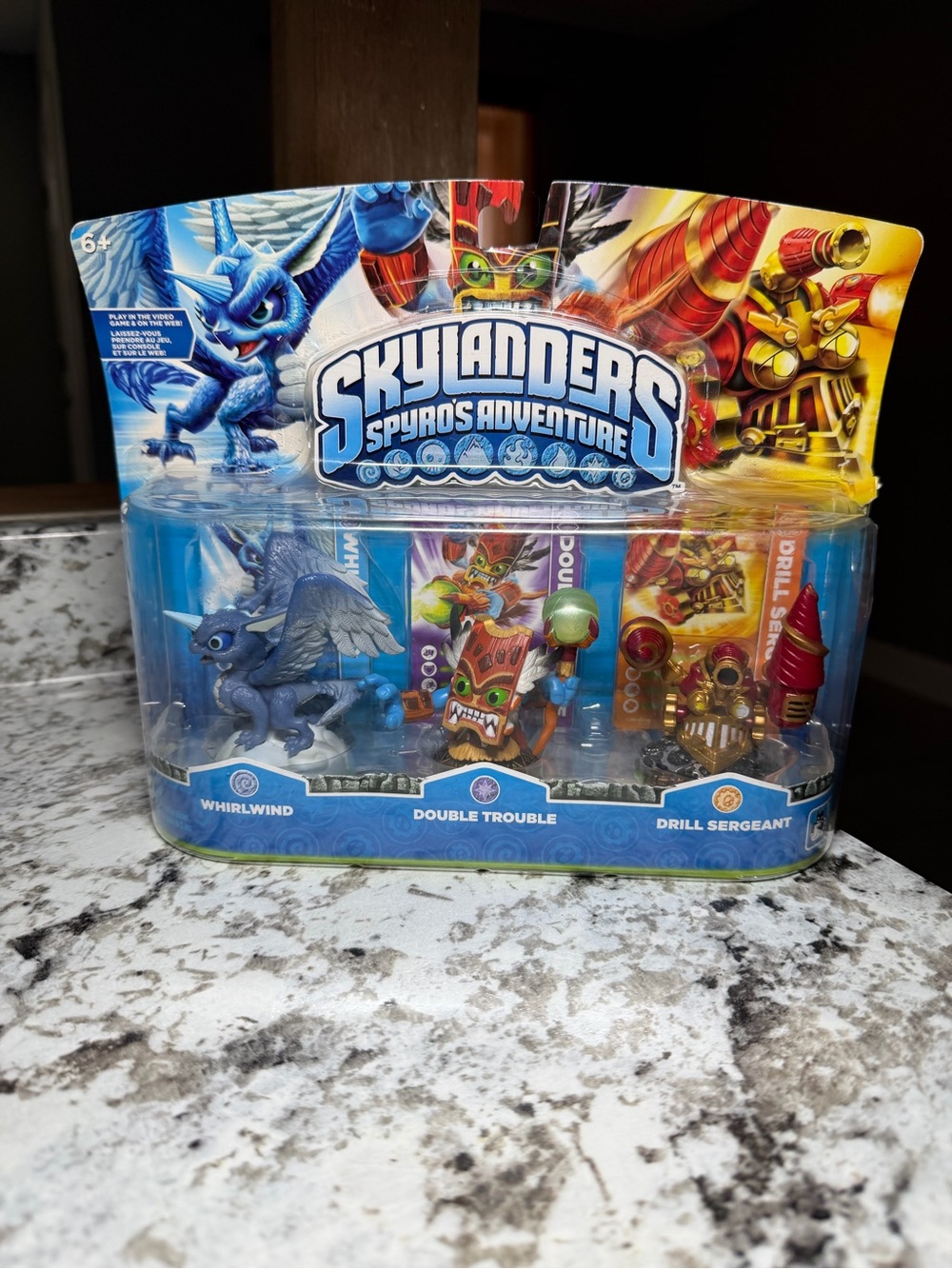 Skylanders Triple Pack: Whirlwind, Double Trouble, Drill Sergeant